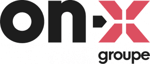 Logotype on-x groupe en noir
